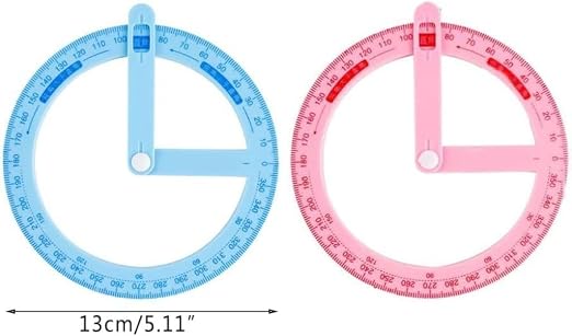 Round Geometric Ruler