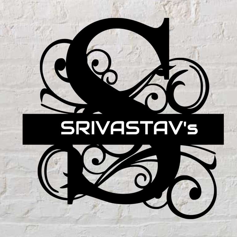Acrylic Regal Monogram NamePlate (30)