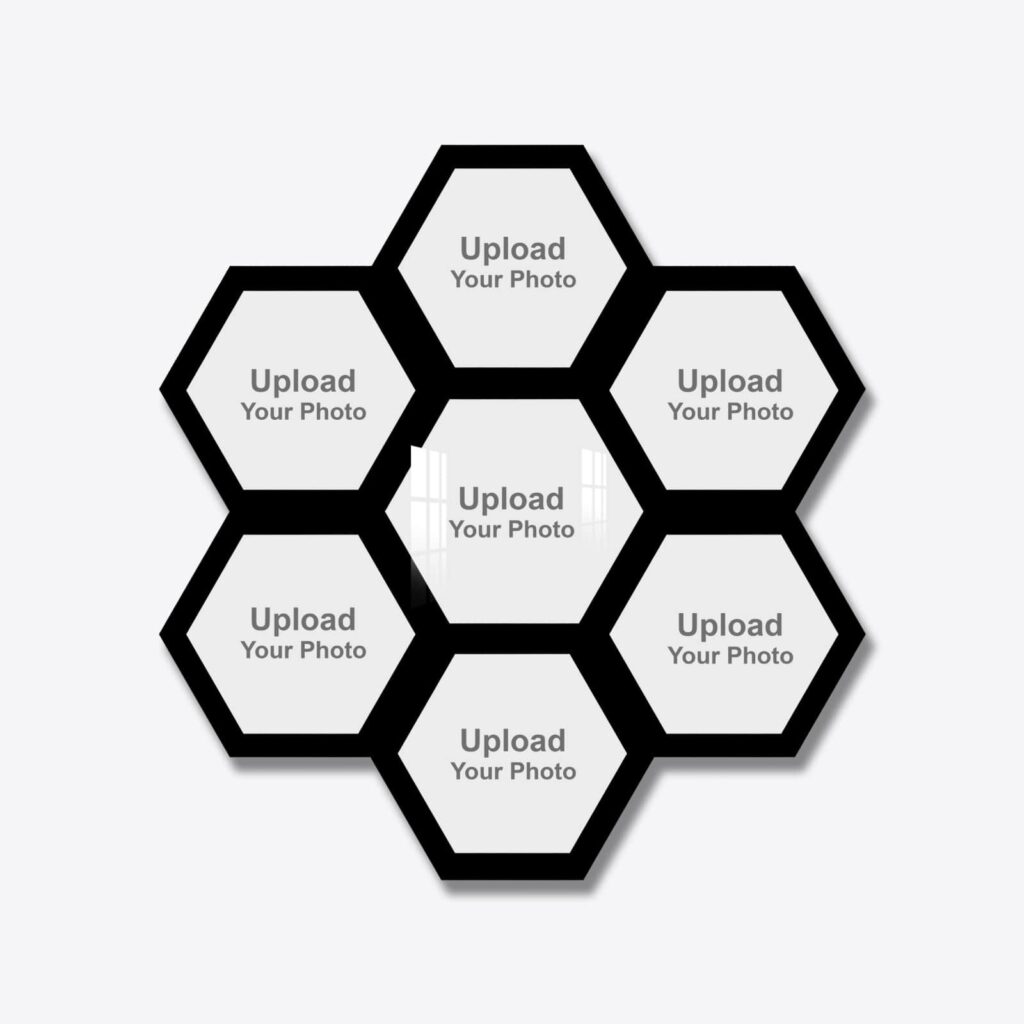 Hexa 7 Photos Acrylic Wall Photo