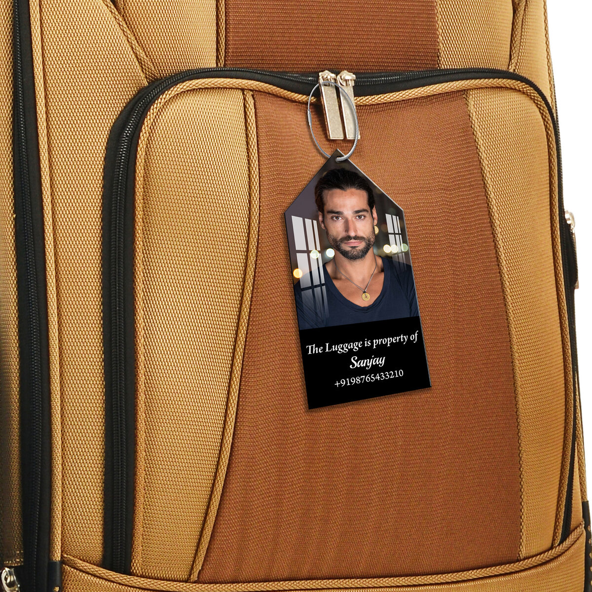 House Shape Luggage Tag 2 Photos