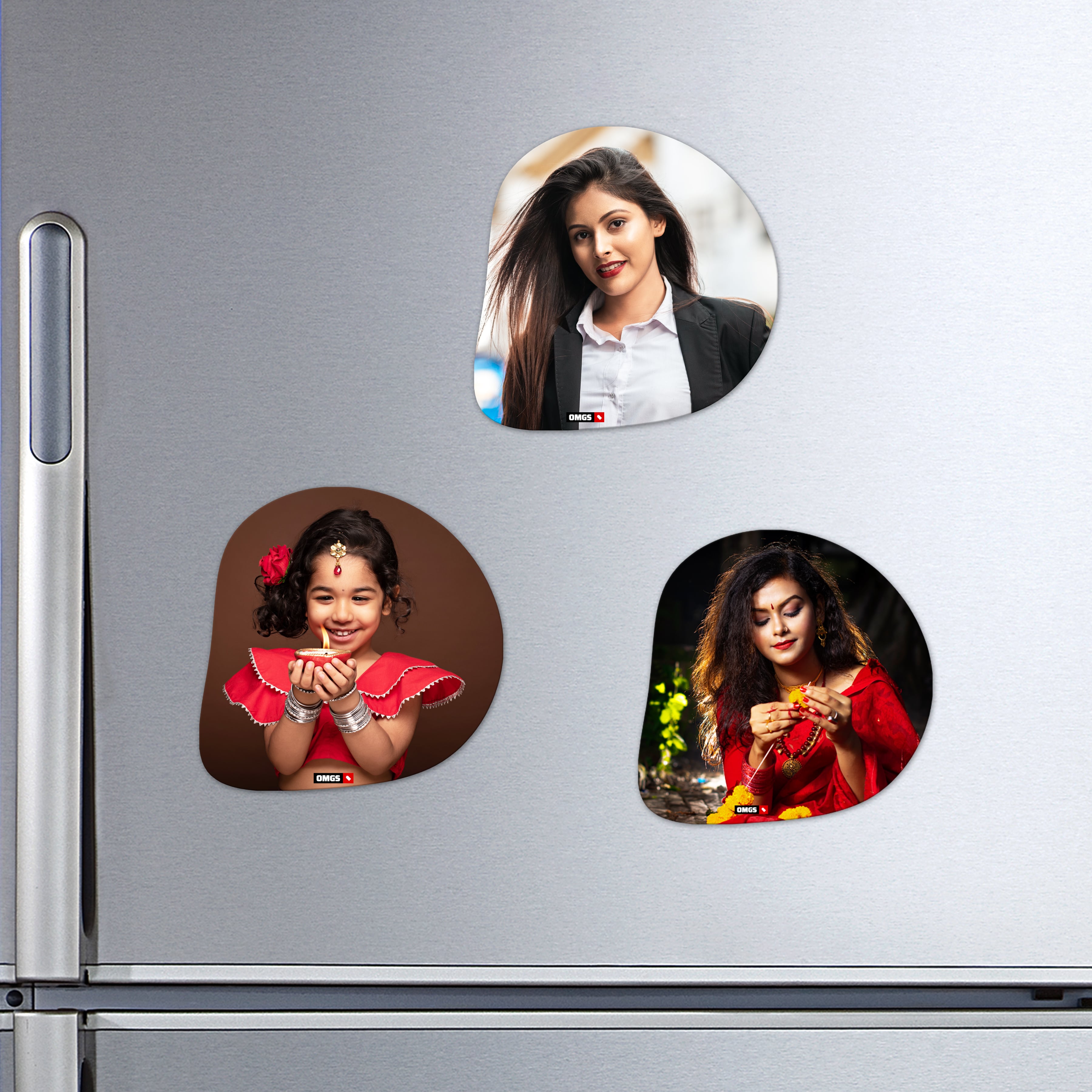 OMGs Balloon Shape Acrylic Fridge Magnet