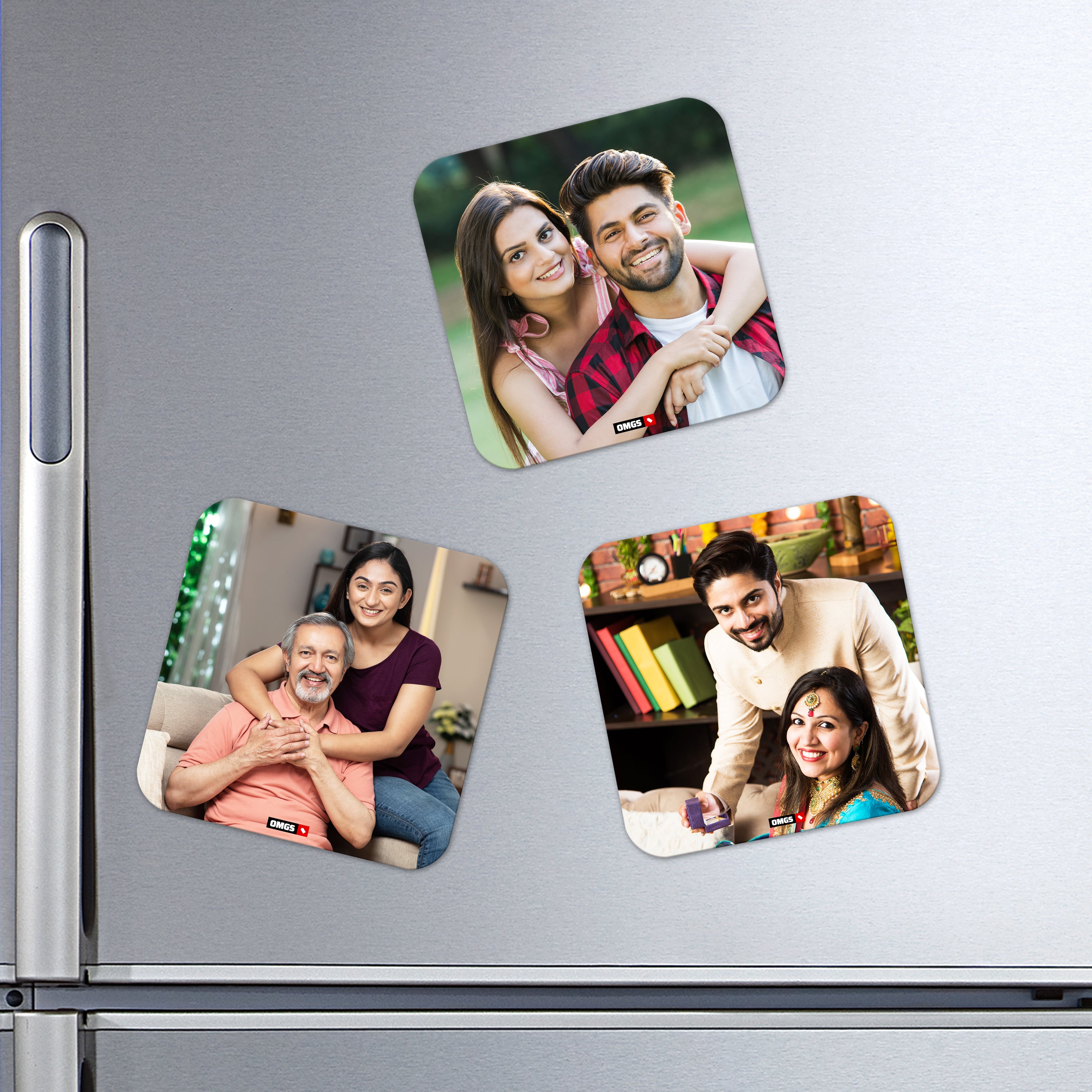 OMGs Round Corners Acrylic Fridge Magnet