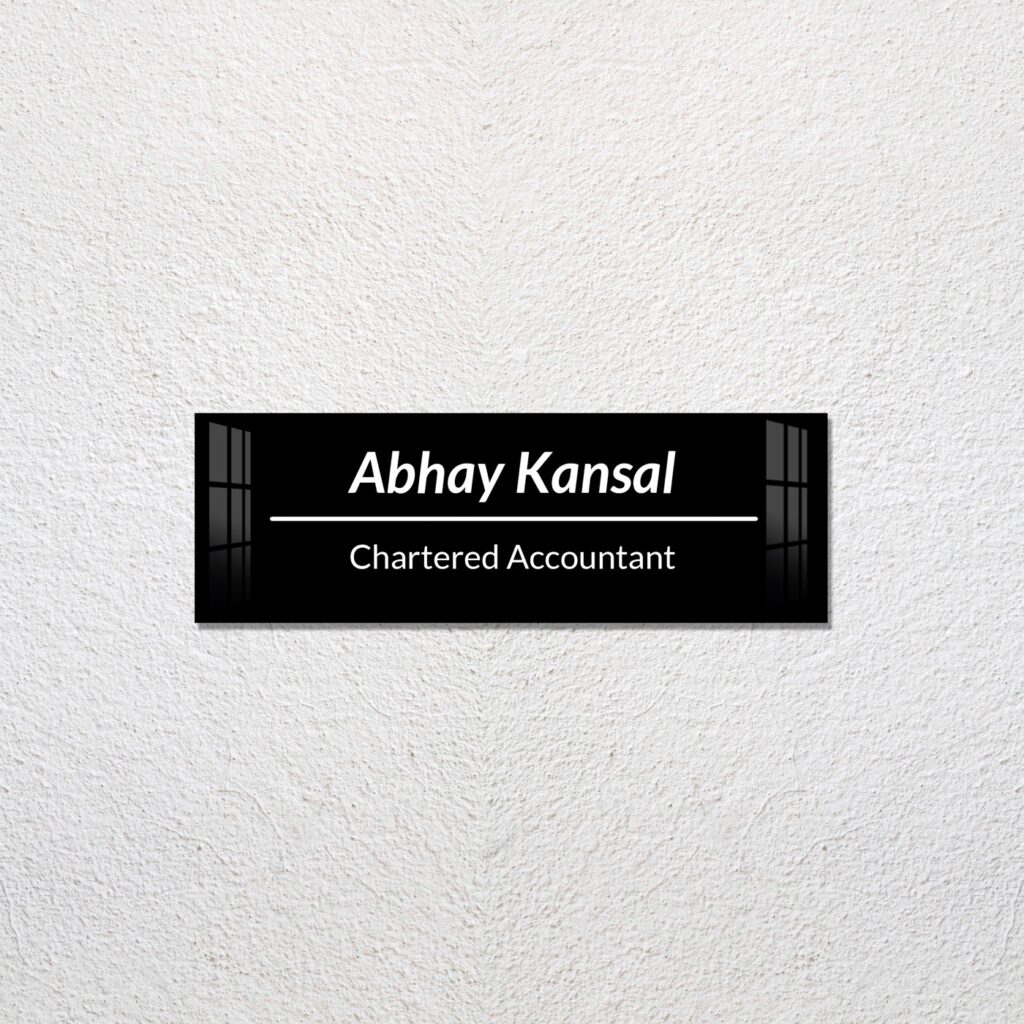 Profession Nameplates